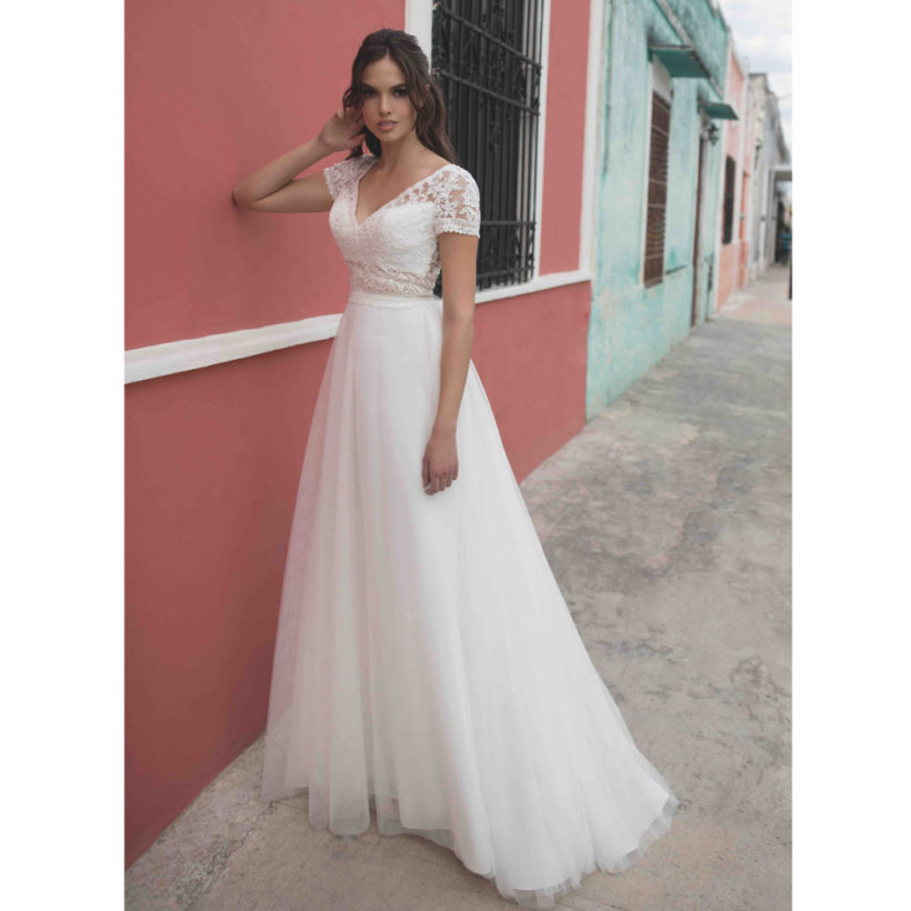 Robe De Mariee Longue Marie Claire Bo M Collection 2020